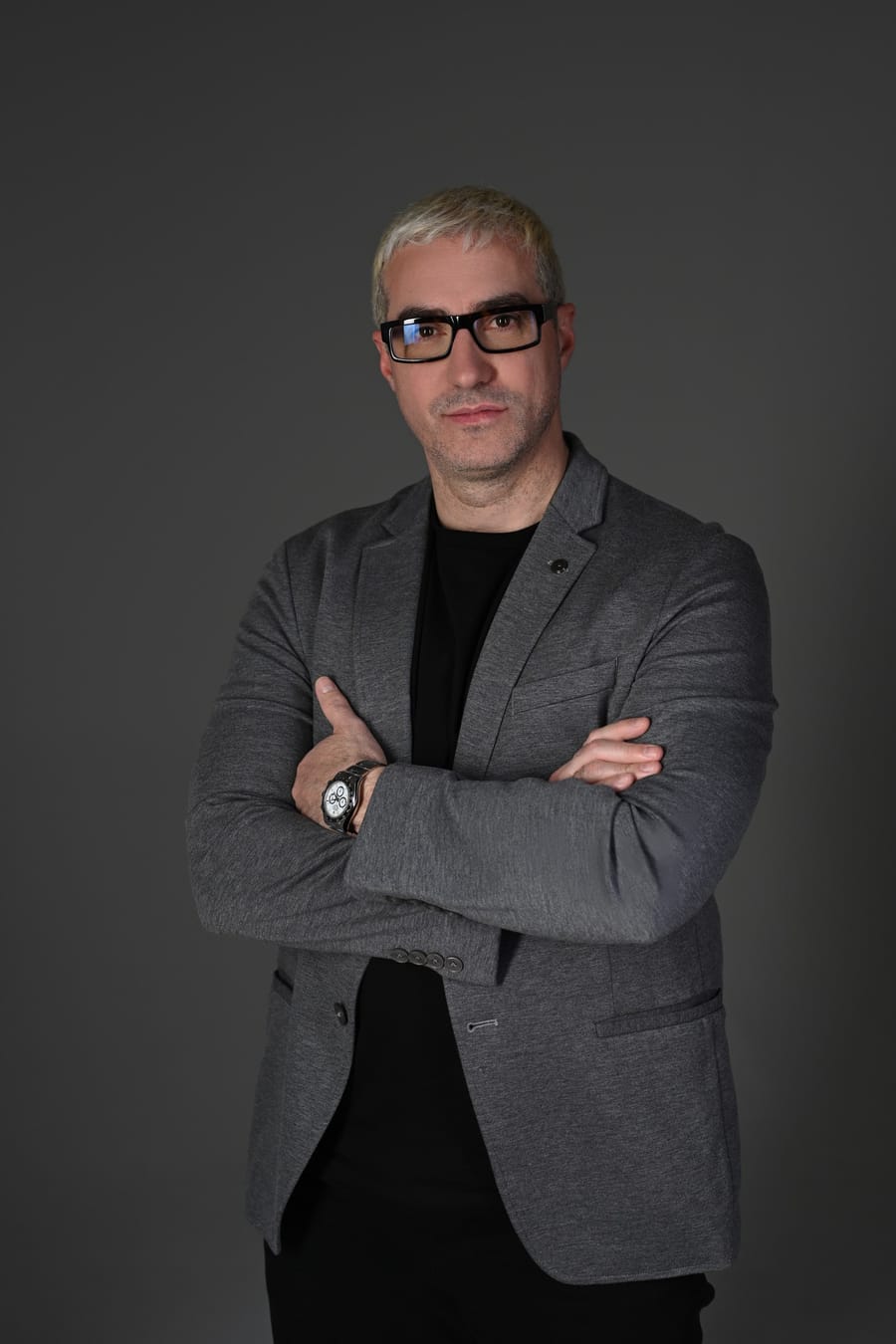 Retrato de Juan Rex, fundador de Rex Elite Club